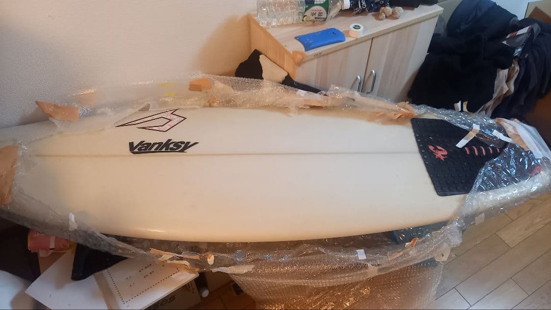 てつ　ジャスティスサーフボード　小波バンクシー　5.10　高浮力　福岡近