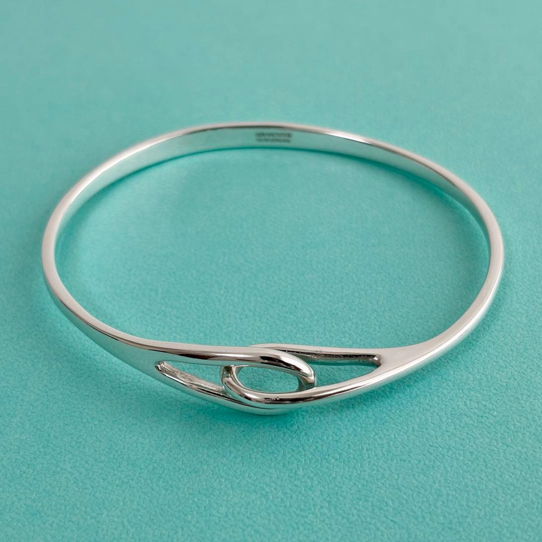 ティファニー バングル ダブルループ シルバー
