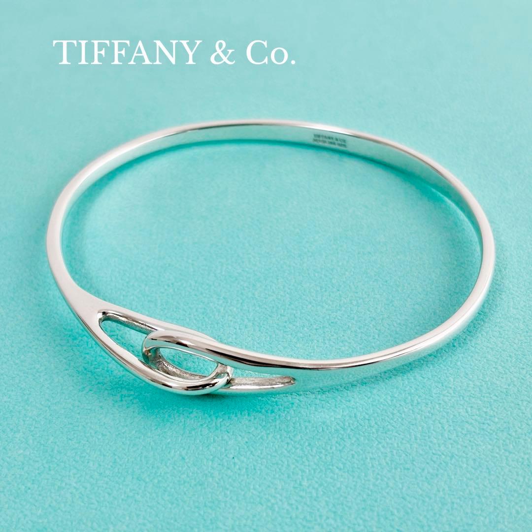 ティファニー バングル ダブルループ シルバー