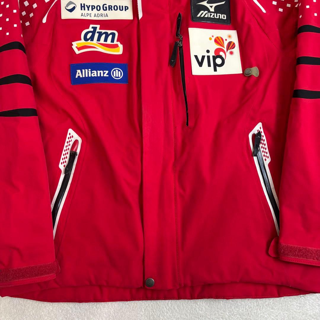 クロアチア代表チームモデル　ミズノ　スキーウェア　サイズM