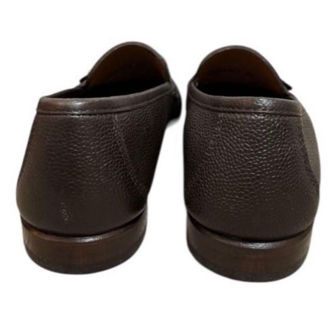 未使用級✨Salvatore Ferragamo ローファーブラウン7EE25㎝