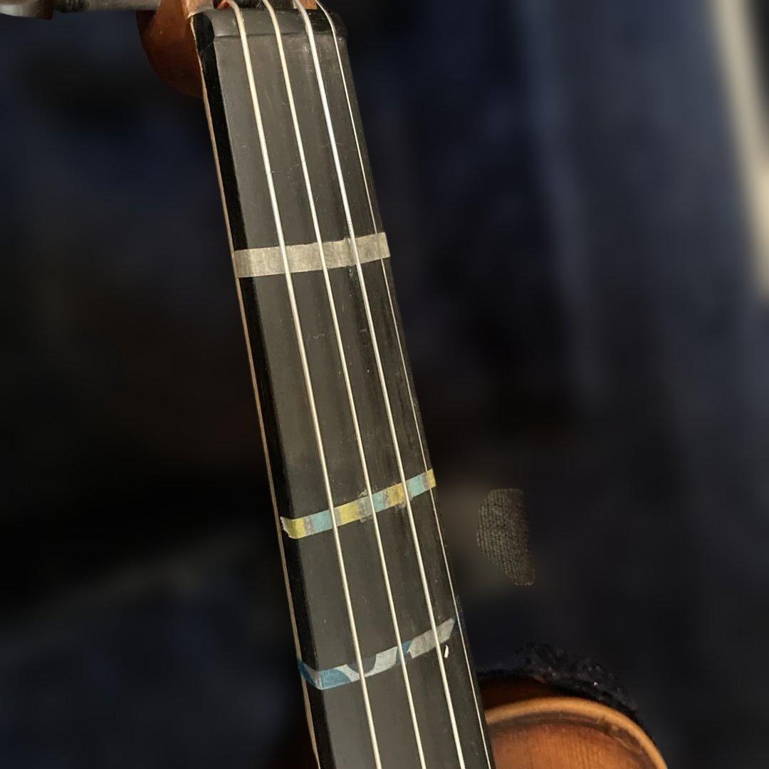 バイオリン本体 ブラウン ハードケース付き