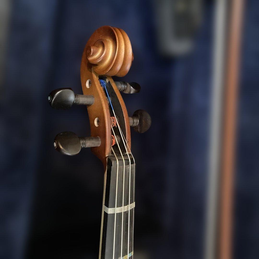 バイオリン本体 ブラウン ハードケース付き