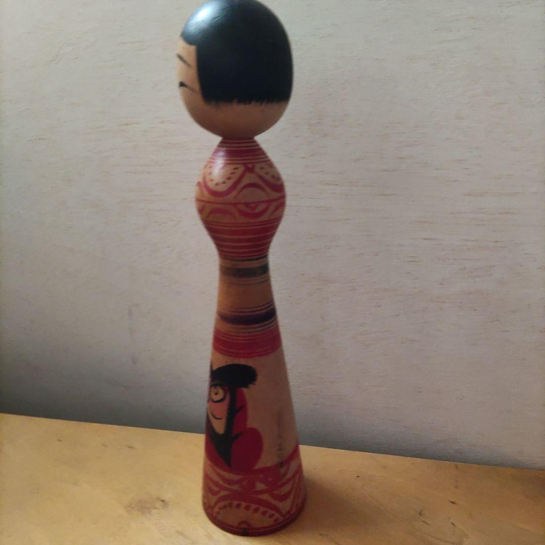 貴重　津軽系　温湯こけし　盛　秀太郎　作