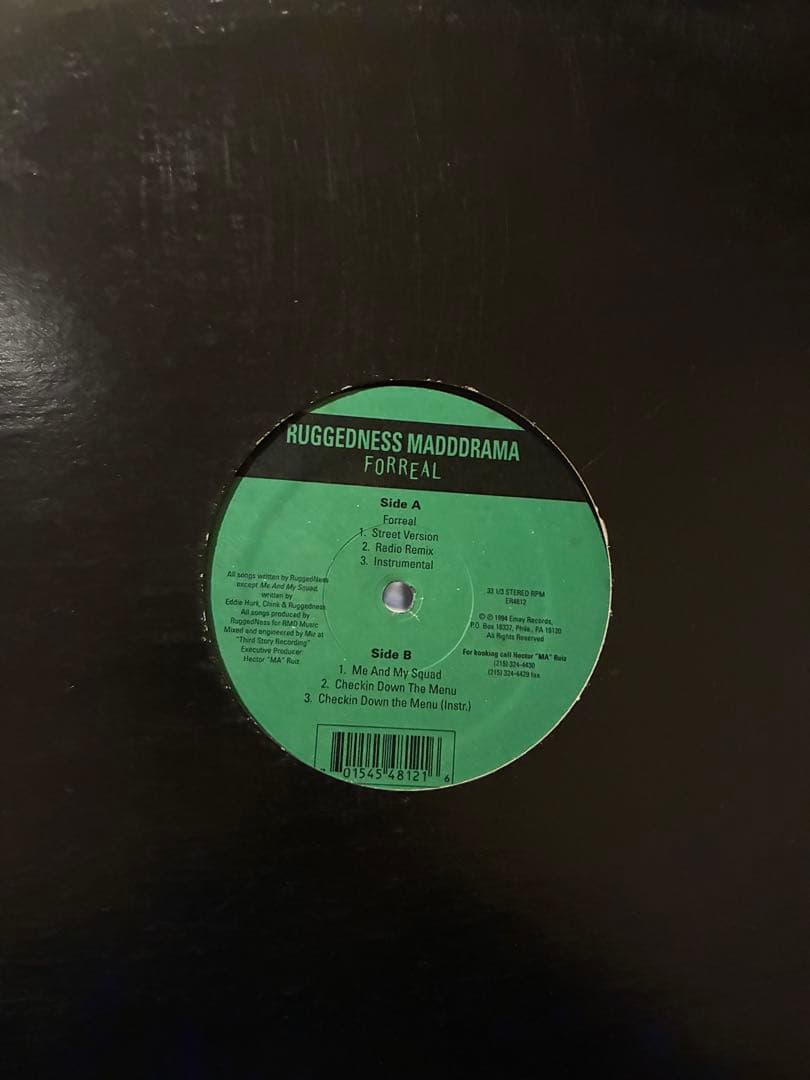 アングラ レア RUGGEDNESS MADDDRAMA HIPHOP KOCO