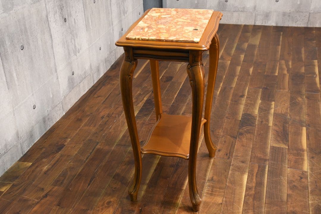 DIK8 イタリア製 飾り台 クラシック コンソール 花台 フラワースタンド