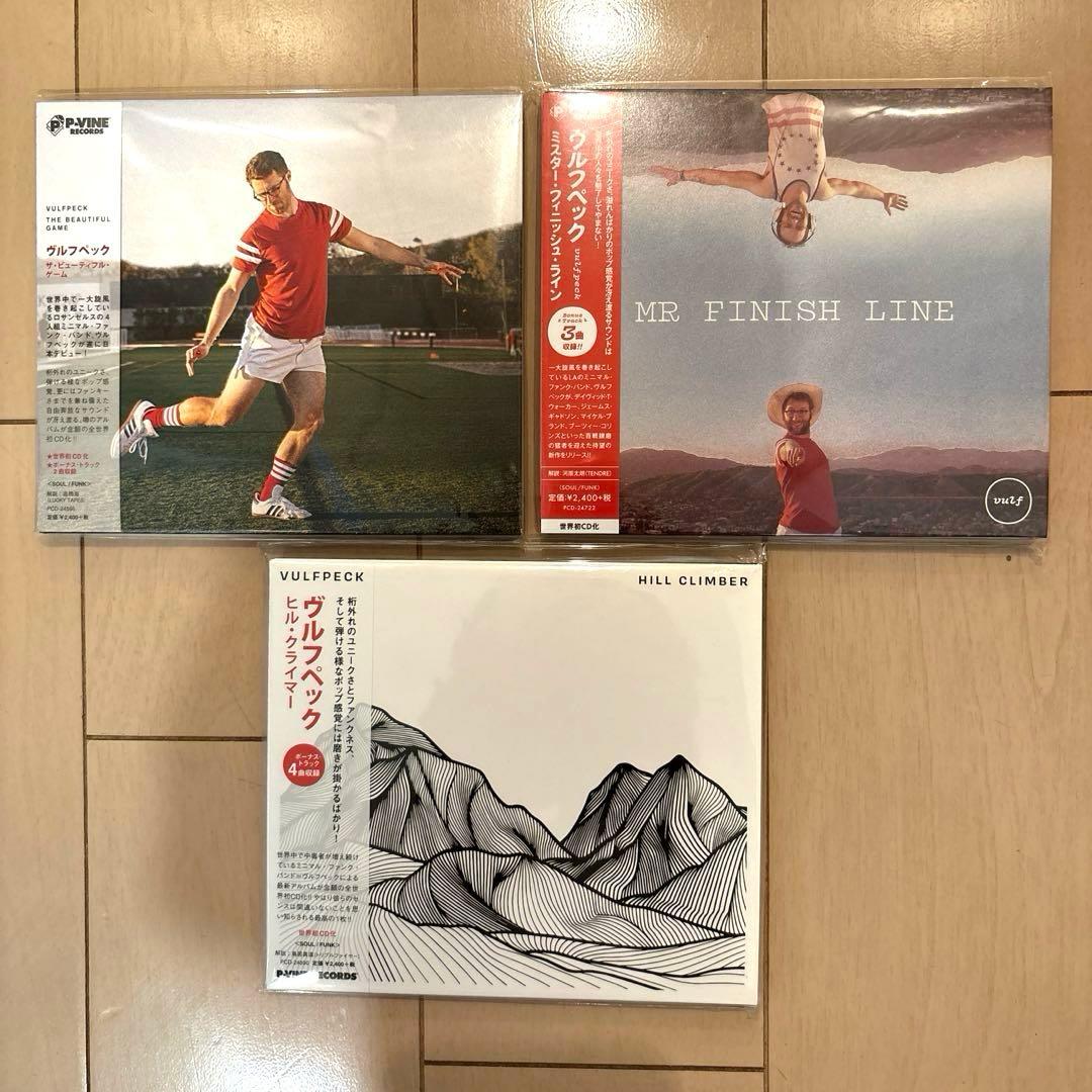 [入手困難] Vulfpeck 国内盤限定CD 3枚セット(美品)