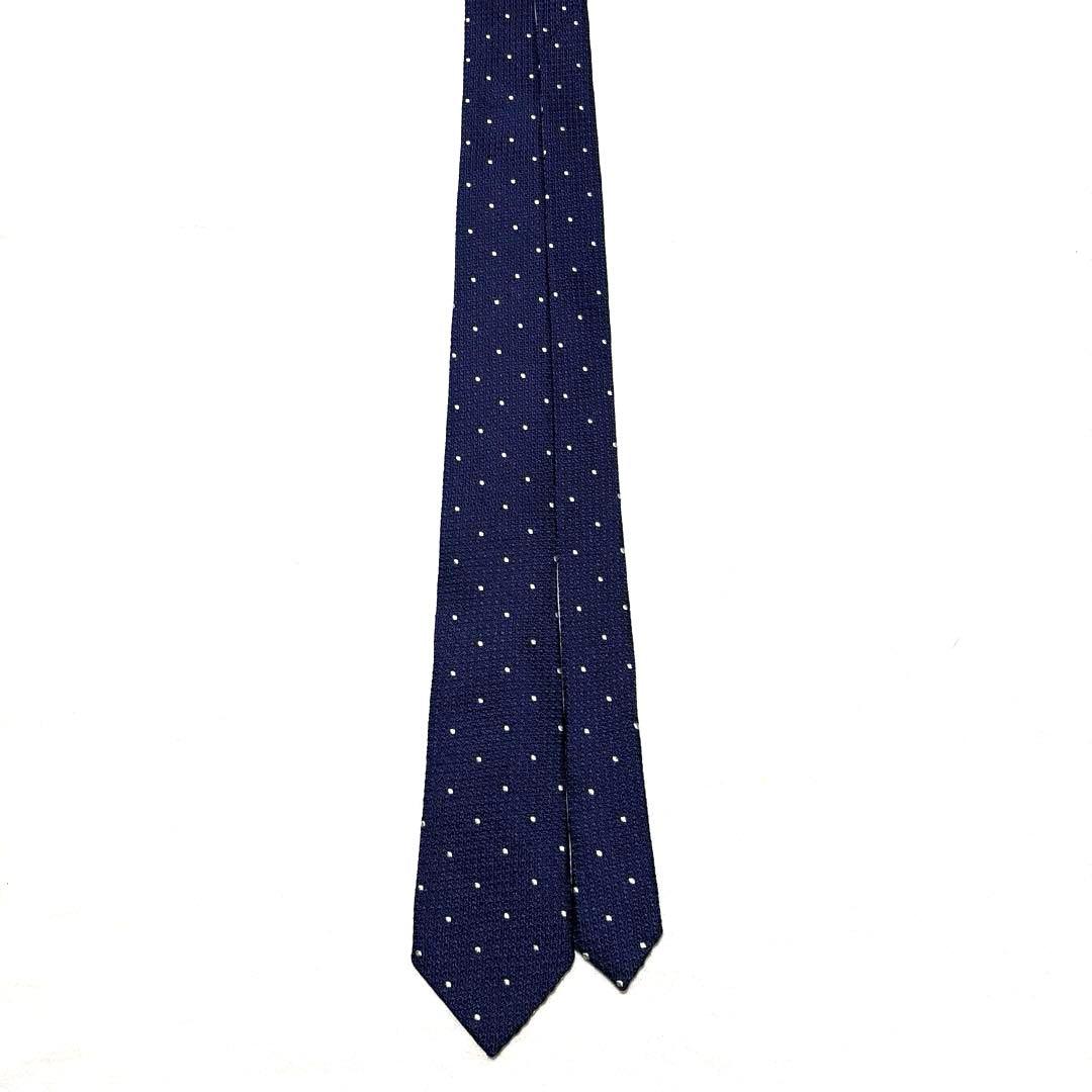 TOMFORD トムフォード　ネクタイ　ネイビー　ドット　美品