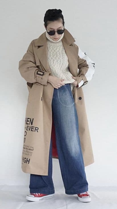 美品☆トーマスマグパイ THOMAS MAGPIE トレンチコート ベージュ