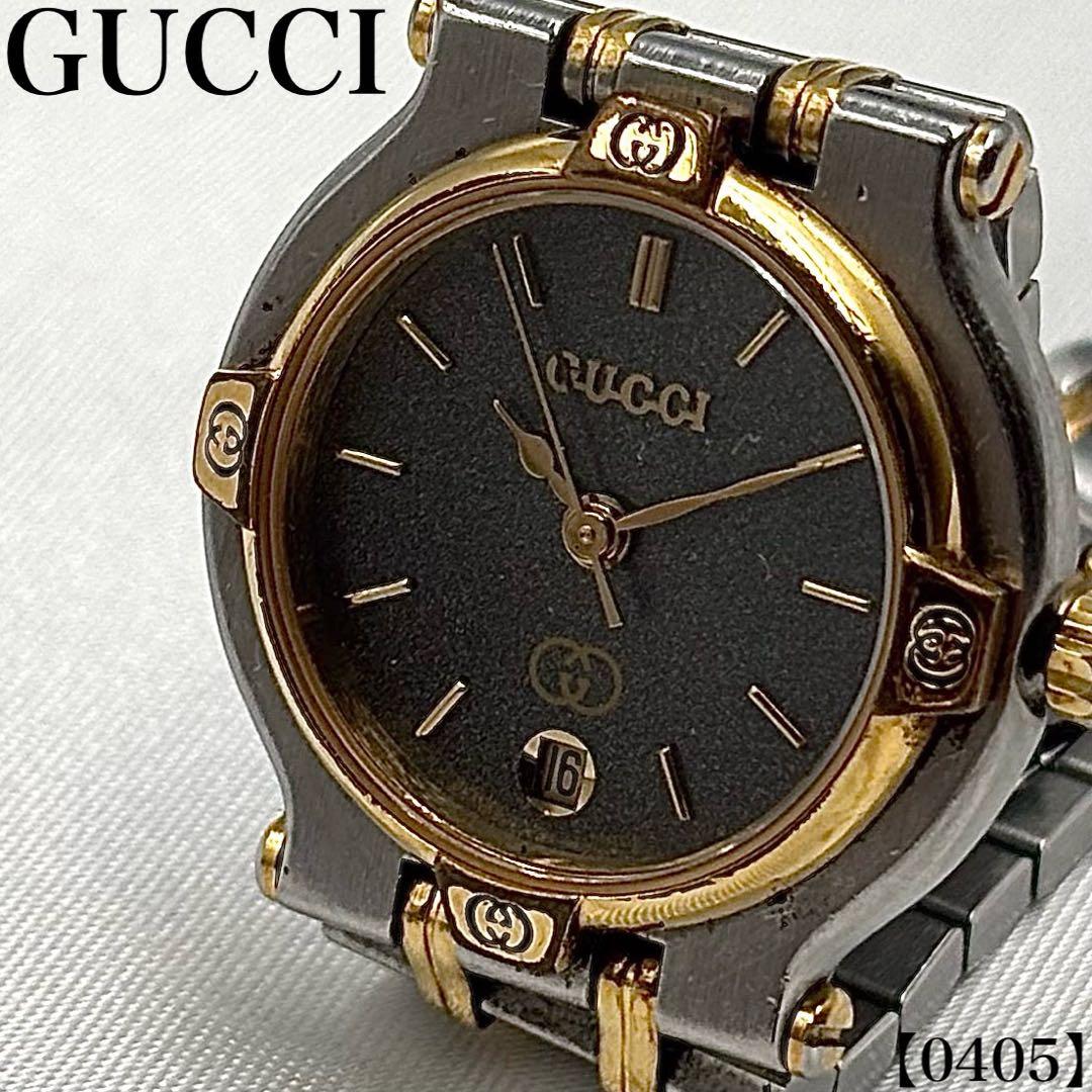 稼働品 グッチGUCCI 腕時計 レディース クォーツ9000L 0405
