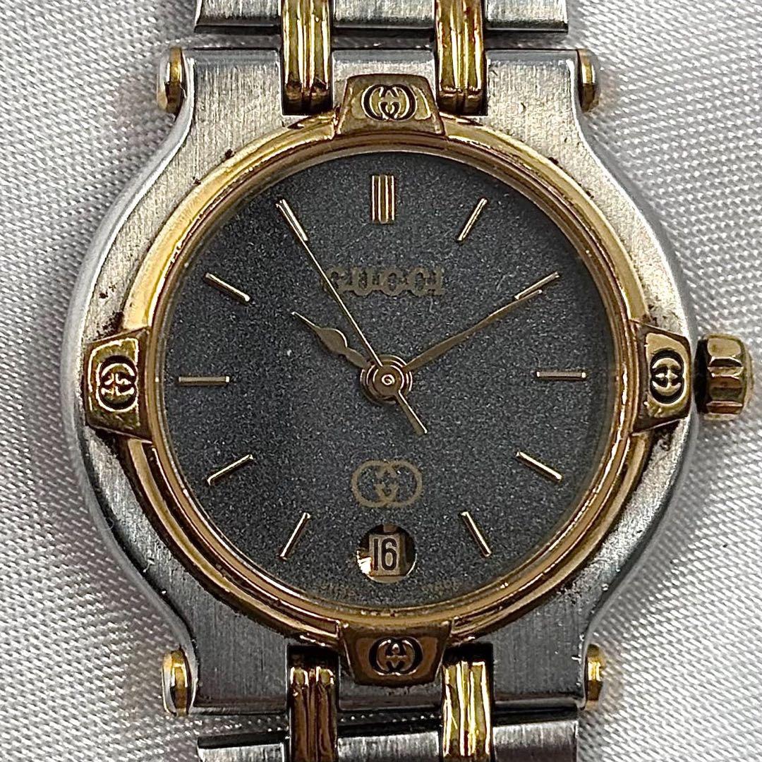稼働品 グッチGUCCI 腕時計 レディース クォーツ9000L 0405
