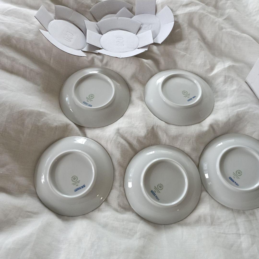 新品未使用ロイヤルコペンハーゲンブルーパルメッテ 5枚 15cm