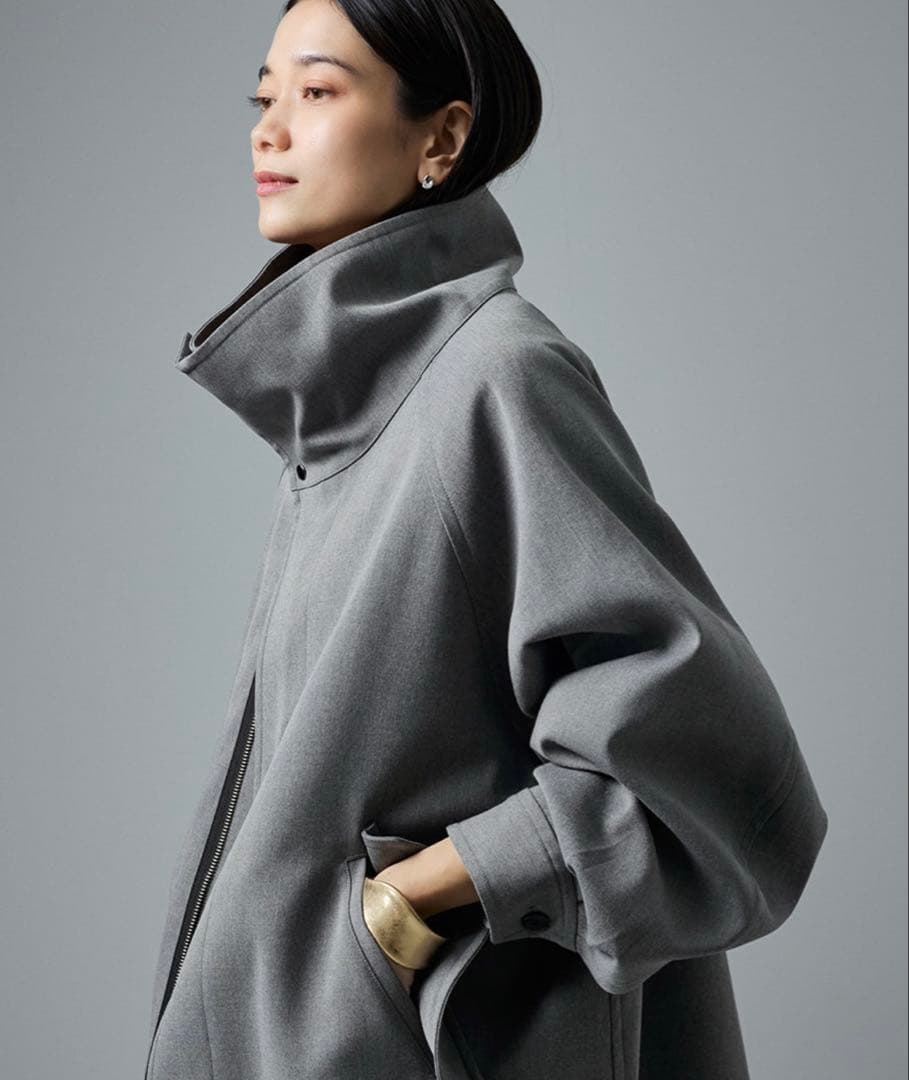 SALON adam et ropé ボンディングスタンドカラーブルゾン