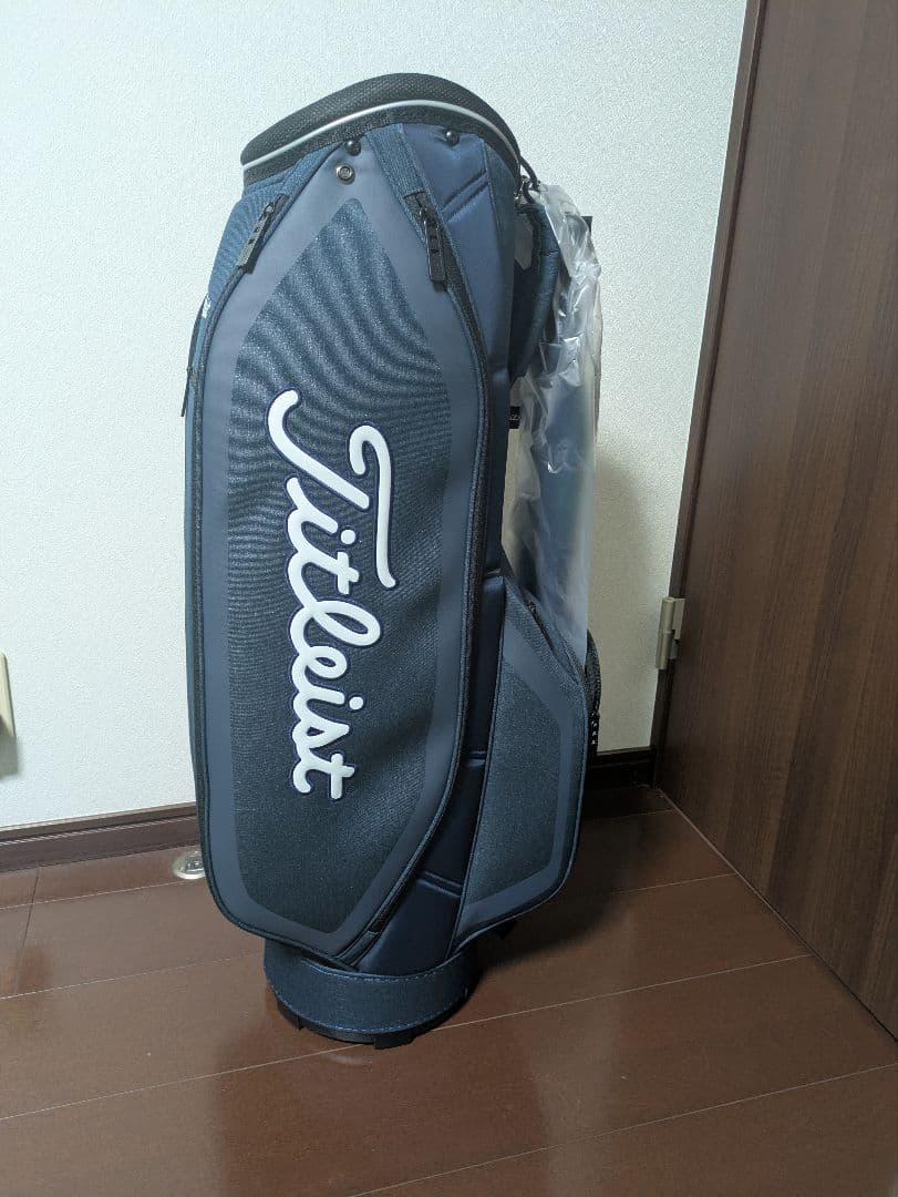 Titleist ネイビー キャディバッグ