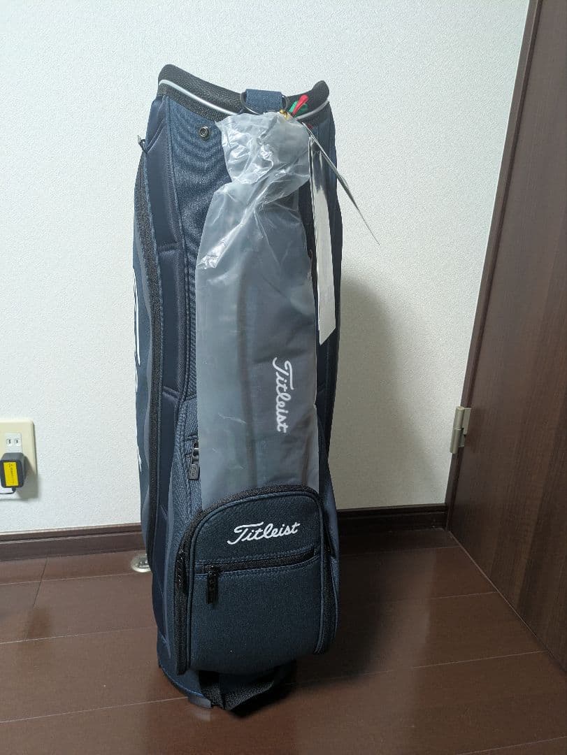 Titleist ネイビー キャディバッグ
