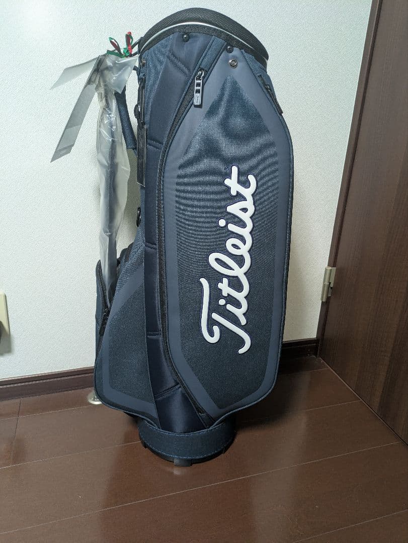 Titleist ネイビー キャディバッグ
