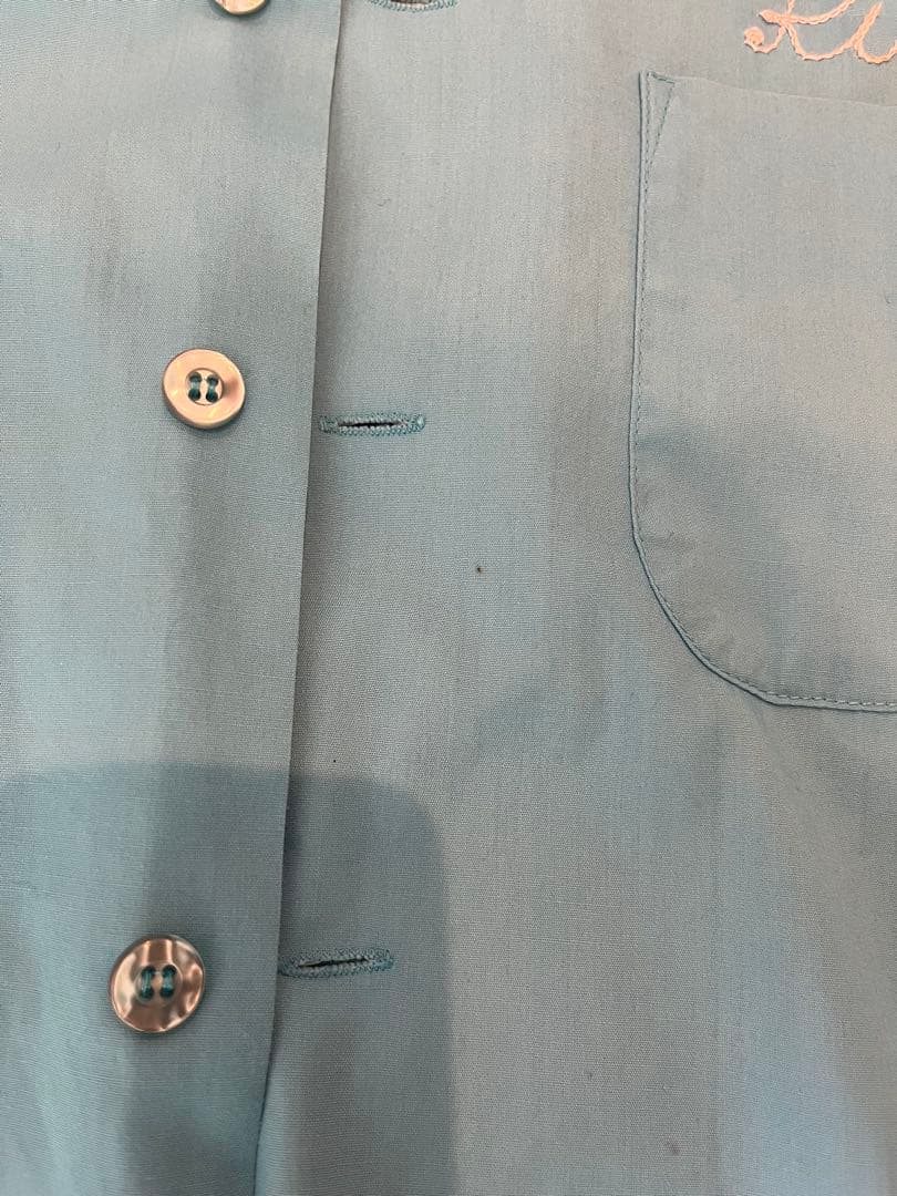 ヴィンテージ　King Louie ボーリングシャツ　M チェーンステッチ