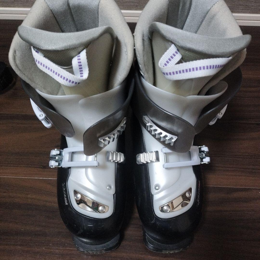 KAZAMA スキー板 145cm ブーツセット