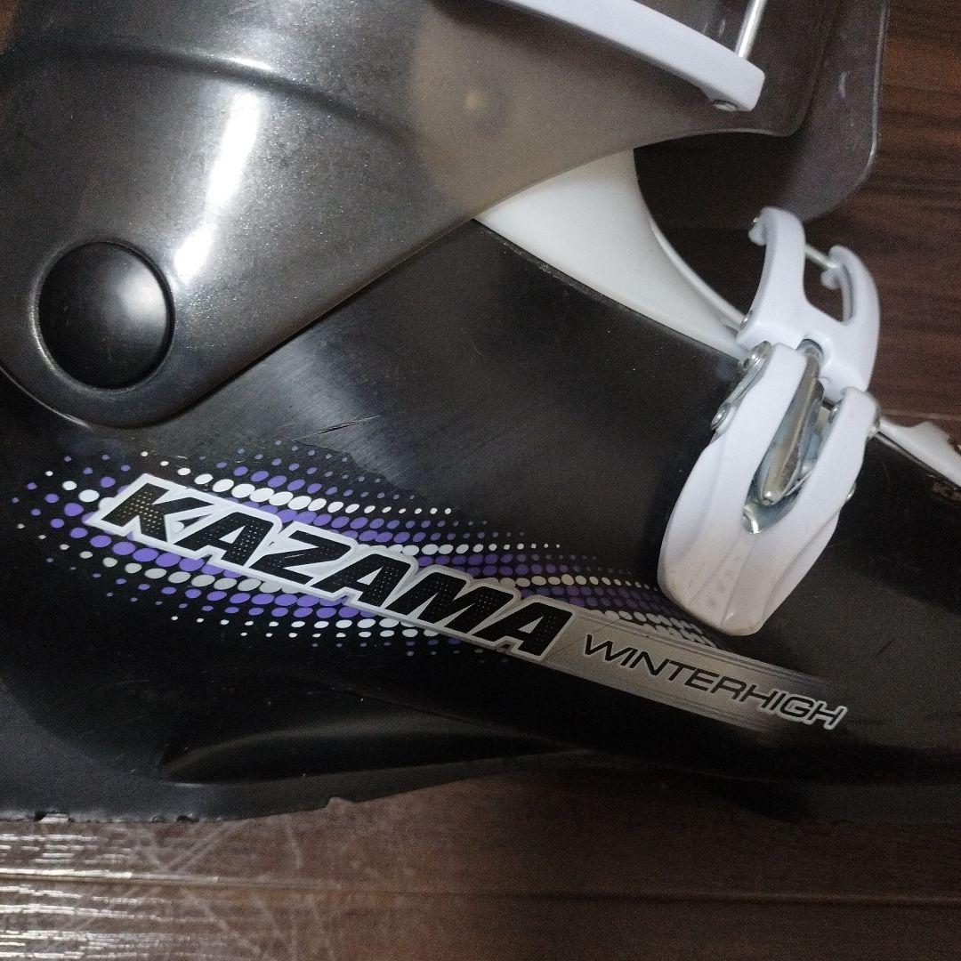 KAZAMA スキー板 145cm ブーツセット
