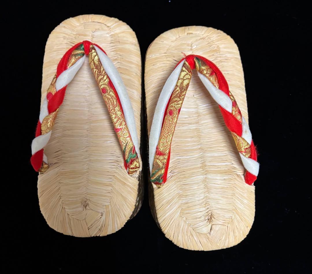 七五三 髪飾りと草履のセット