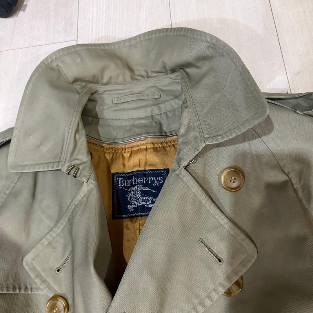 BURBERRY ヴィンテージバーバリー トレンチコート カーキ　ライナー付き