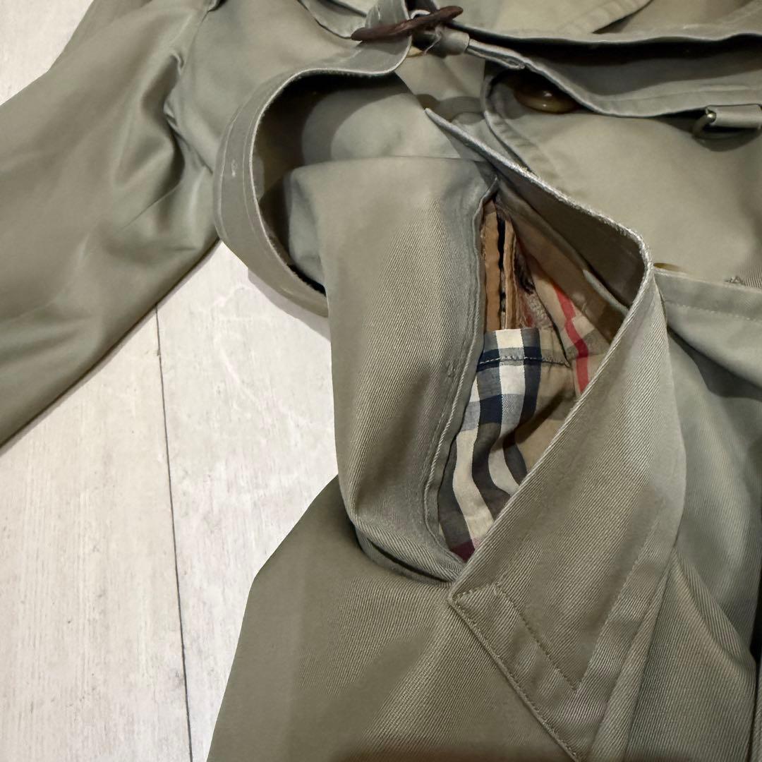 BURBERRY ヴィンテージバーバリー トレンチコート カーキ　ライナー付き
