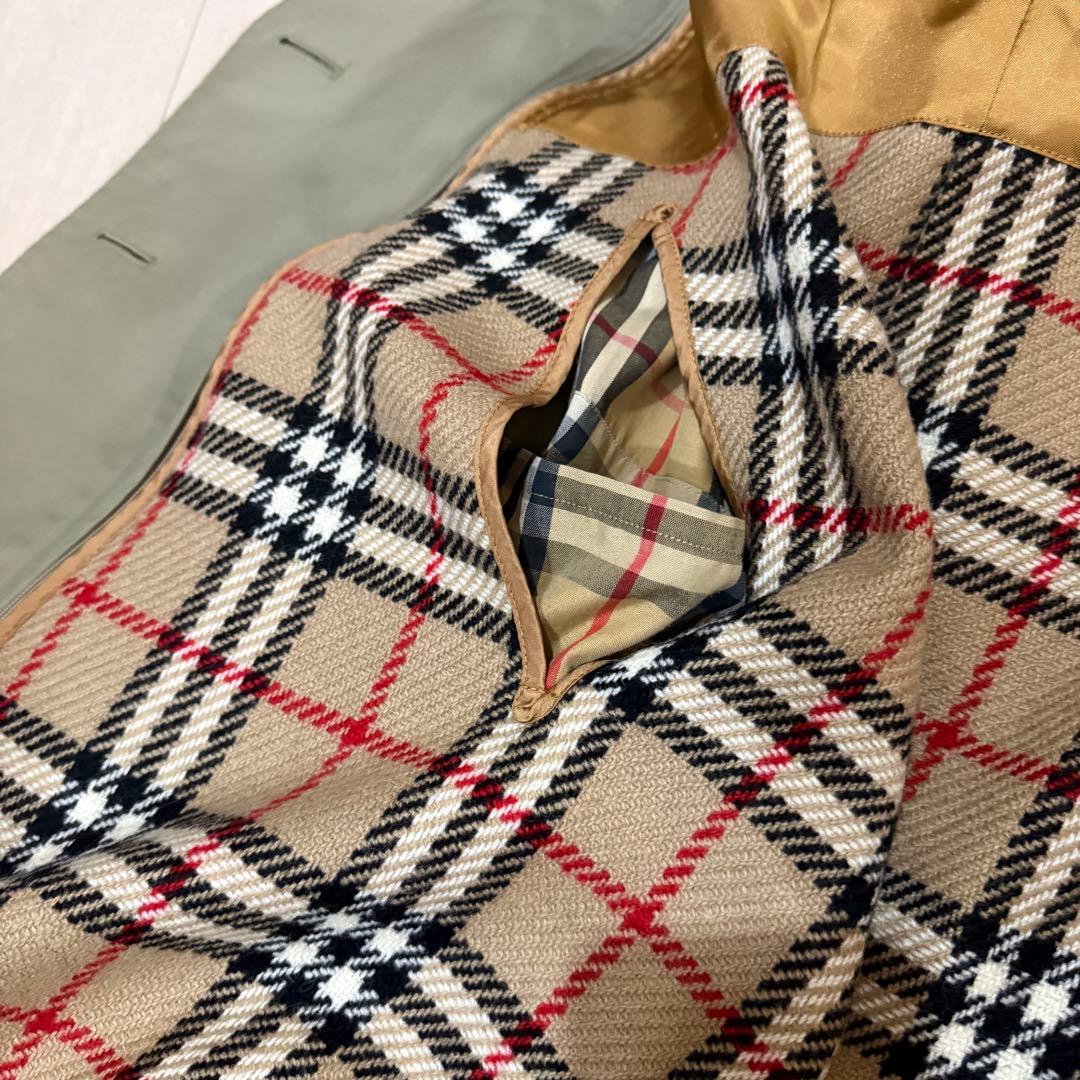 BURBERRY ヴィンテージバーバリー トレンチコート カーキ　ライナー付き