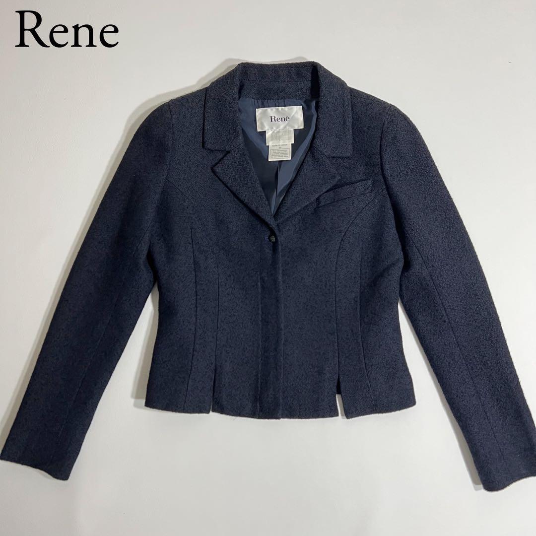 良品　Rene ルネ　テーラードジャケット　フォーマル　TISSUE社製　38