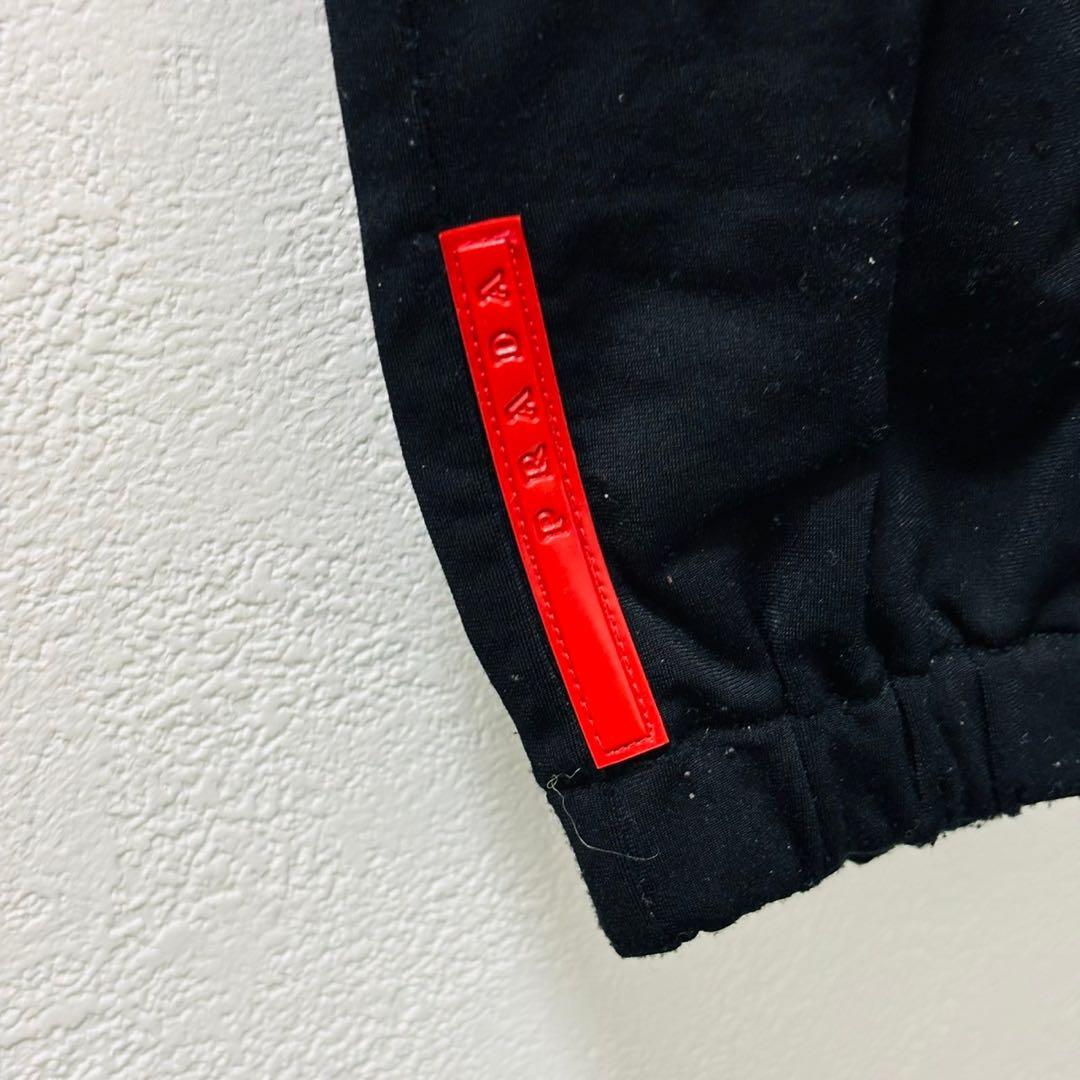 【美品】プラダスポーツ　レッドラバータグ　スウェット　ジョガーパンツ
