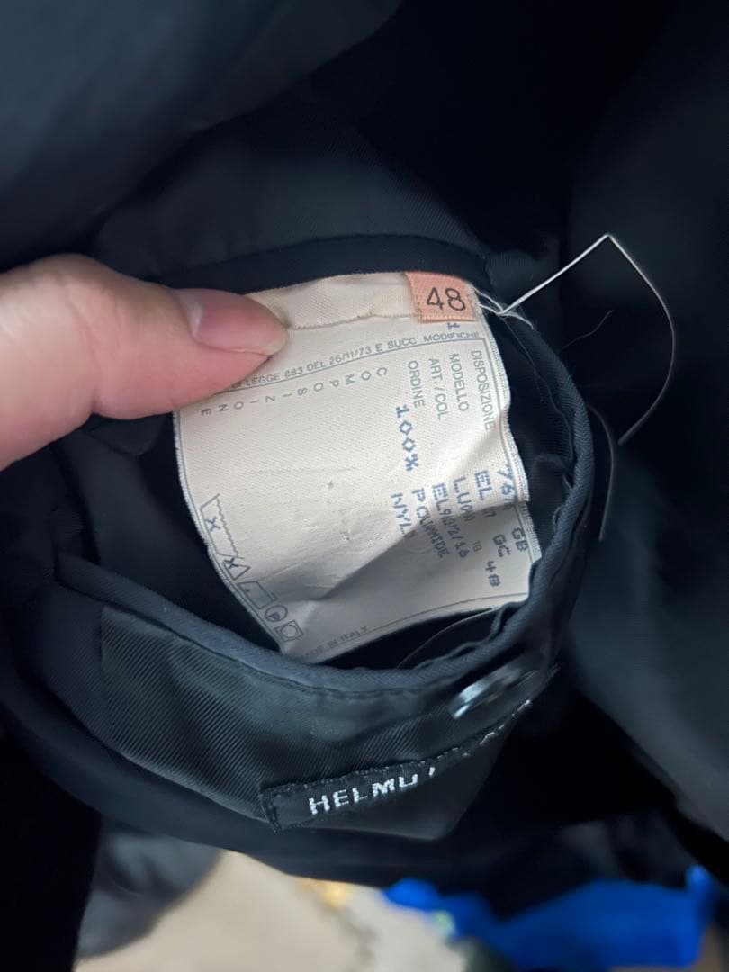 ジャケット・アウター helmut lang 97ss archive piping jacket