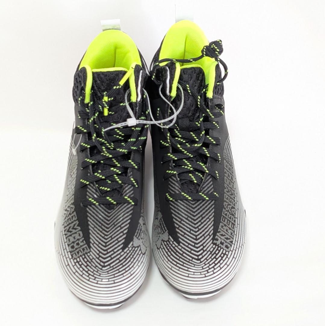 アンダーアーマー アメフトスパイク ブラック HAMMER 2 MC 27㎝