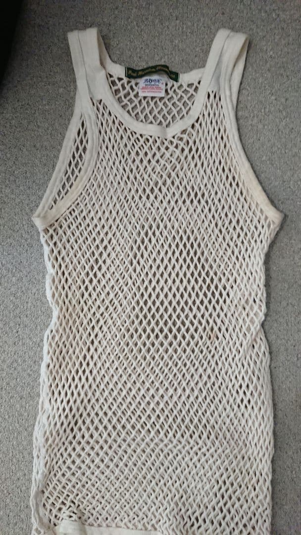 ポールハーデン メッシュ タンクトップ