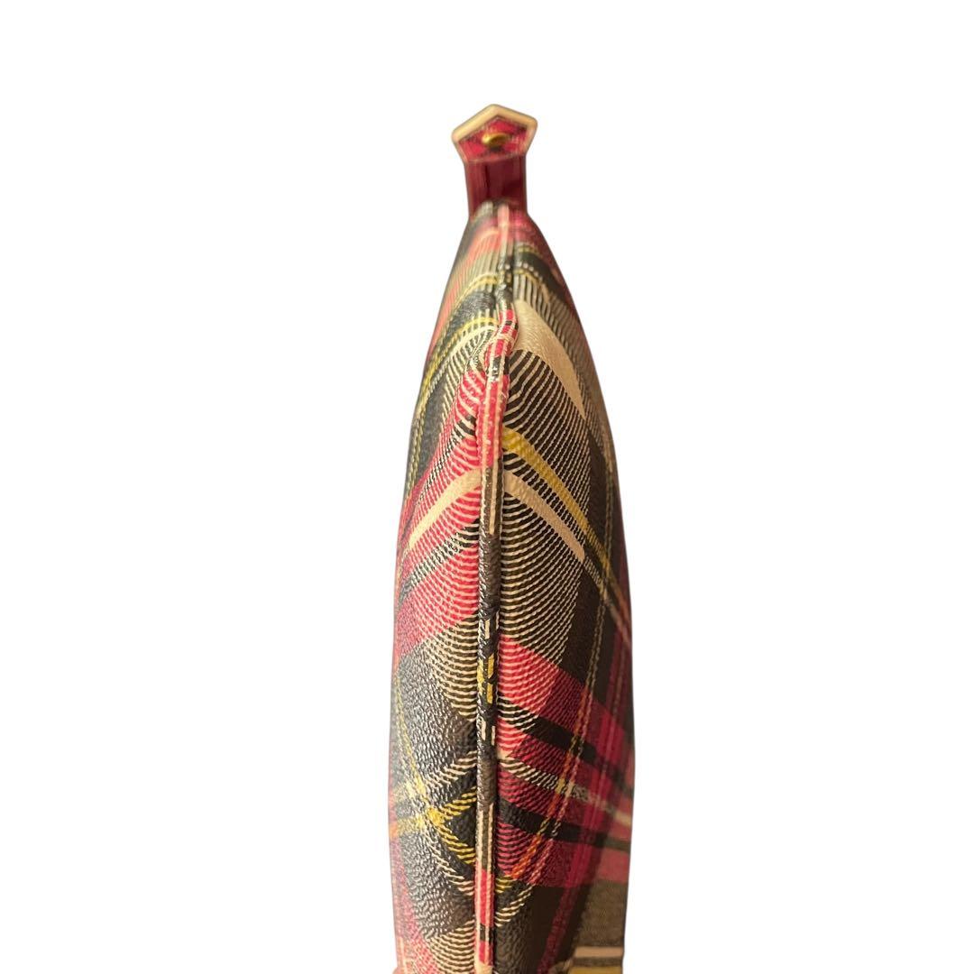 美品 Vivienne Westwood タータンチェック クラッチバッグ
