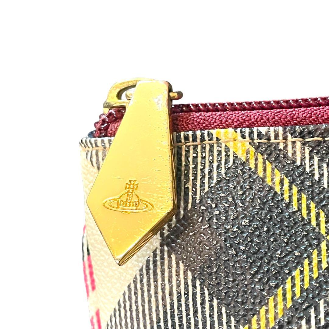 美品 Vivienne Westwood タータンチェック クラッチバッグ