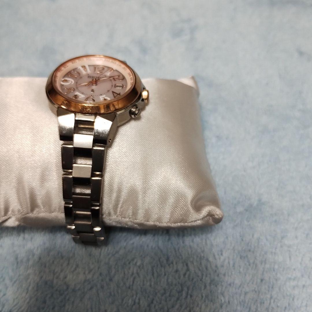 未使用級！腕回り16.8cm！専用！セイコーSEIKOルキアLUKIA純チタン