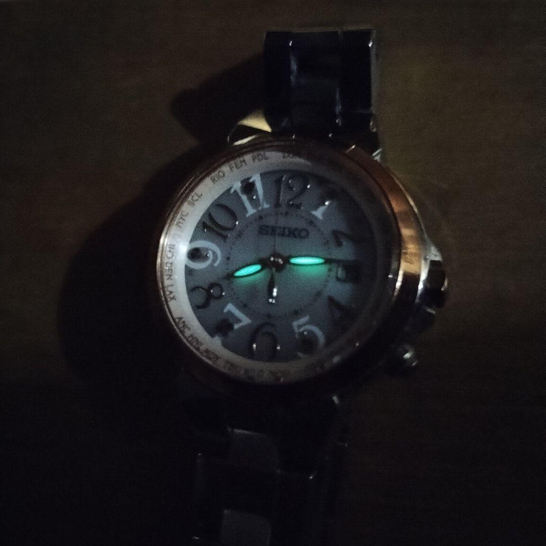 未使用級！腕回り16.8cm！専用！セイコーSEIKOルキアLUKIA純チタン