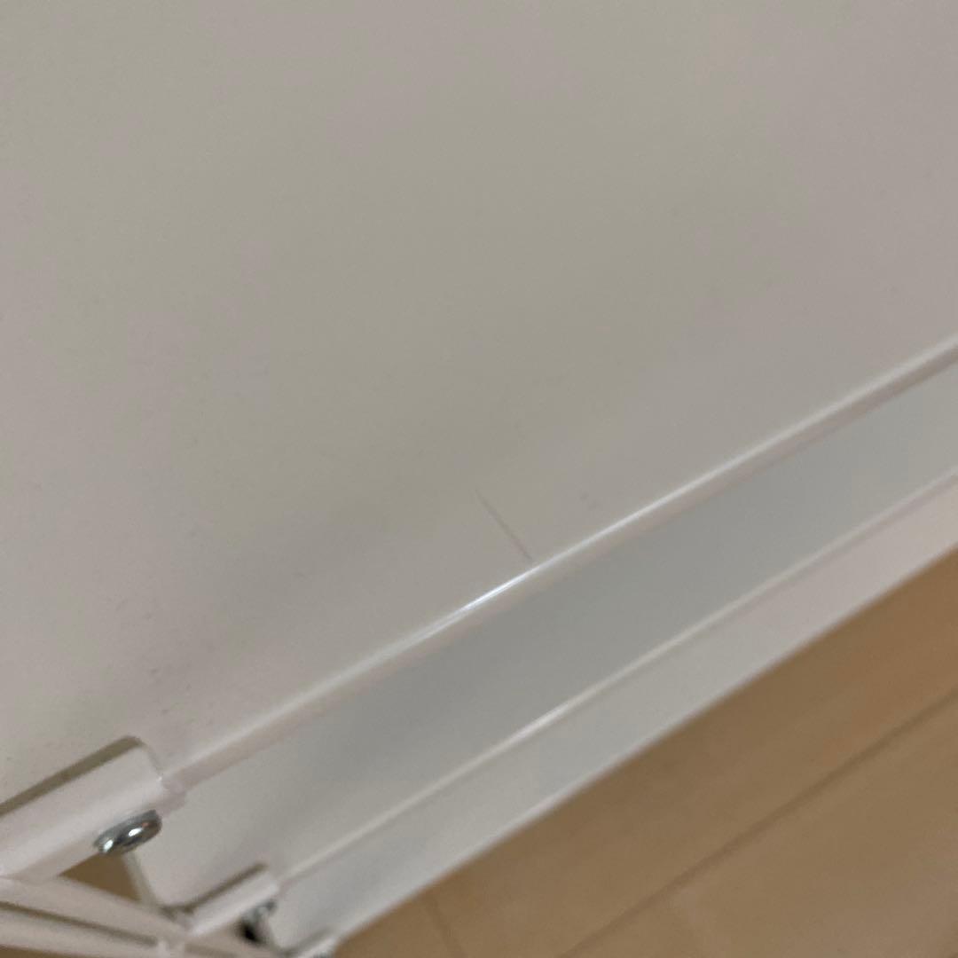 【無印良品】スチールユニットシェルフ　ワードローブセット　ライトグレー