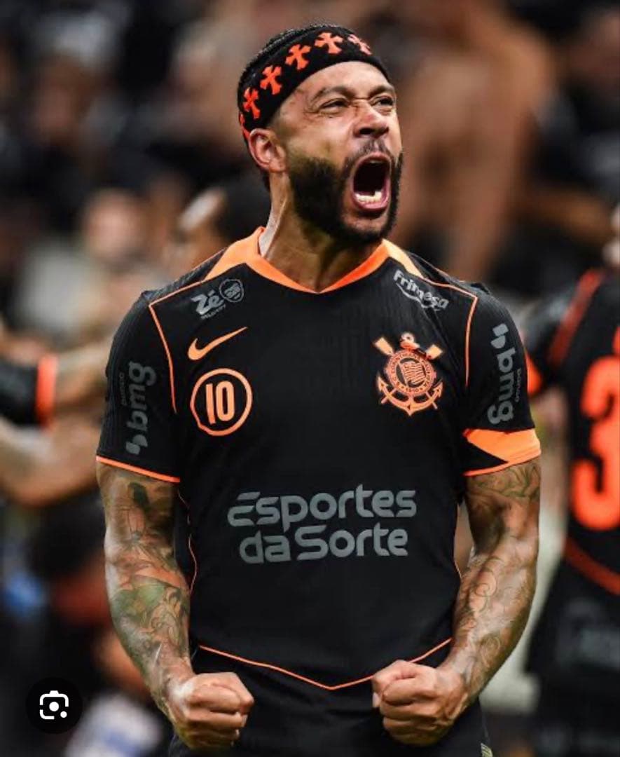 新品コリンチャンスのユニフォーム 25/26 #MEMPHIS DEPAY 10