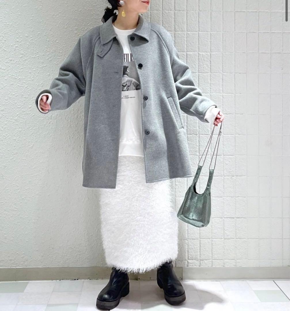 お*ち様 A part by グレー ステンカラーコート