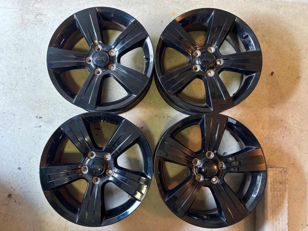 Jeep純正 17インチ ホイール(4本セット)