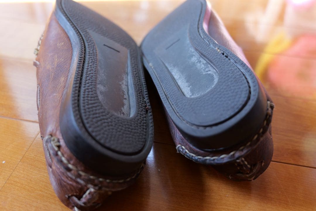 ⑮*川様 希少Beams plus ランコート レザー モカシンシューズ 草野氏