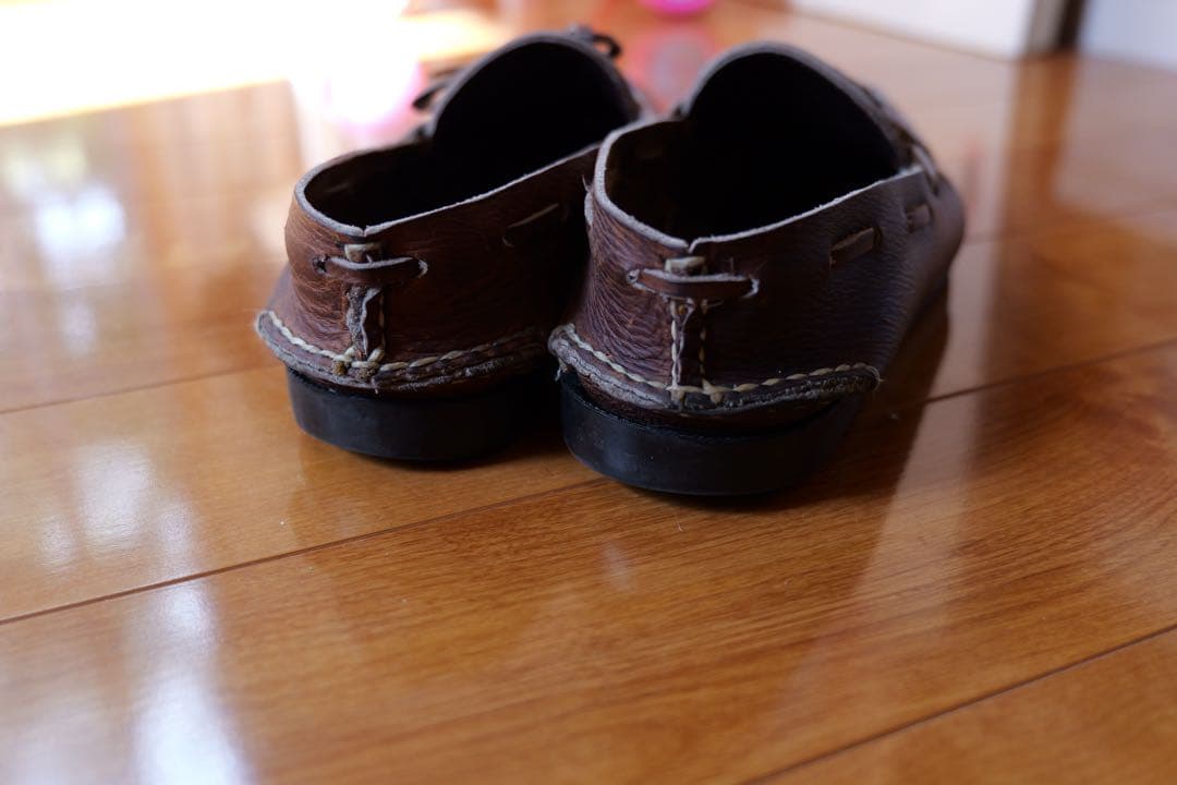 ⑮*川様 希少Beams plus ランコート レザー モカシンシューズ 草野氏