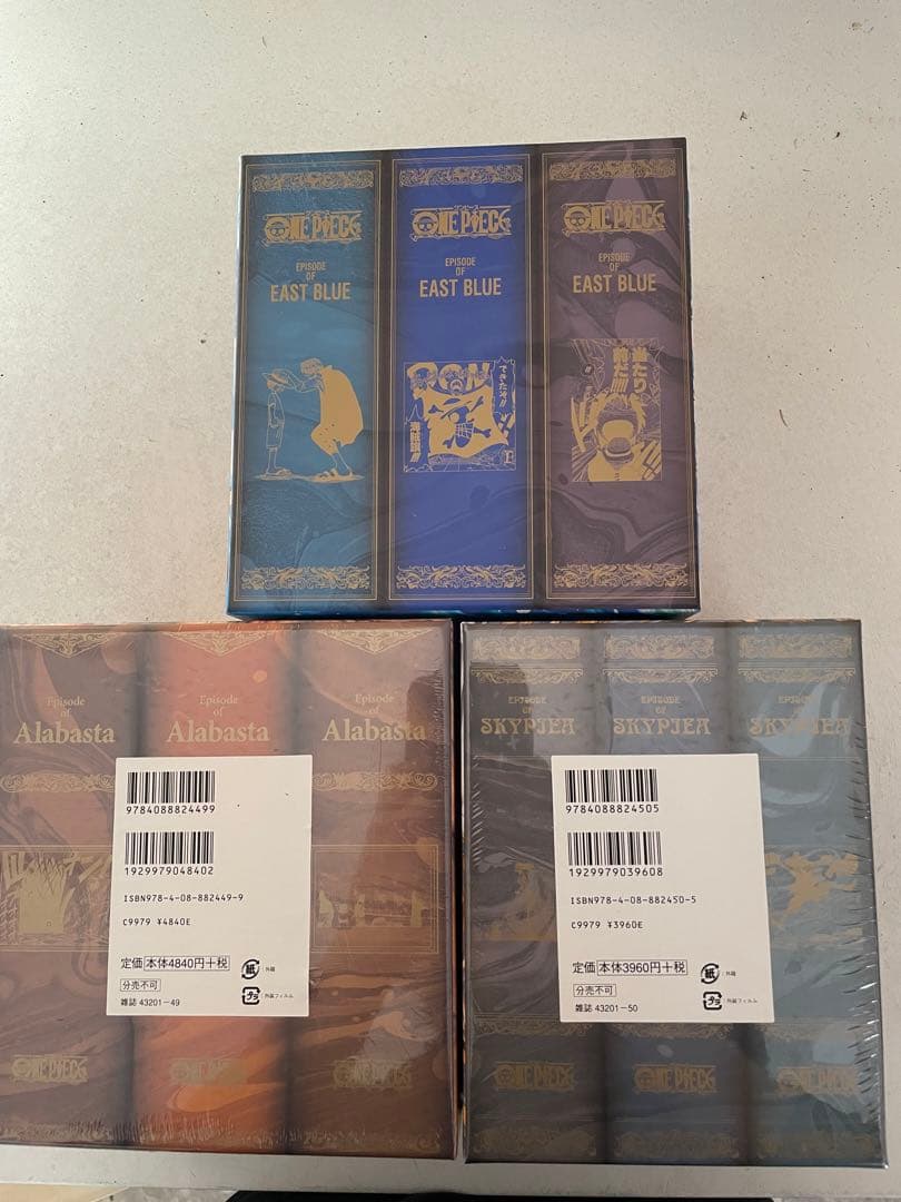 ワンピースBOX 1.2.3セット