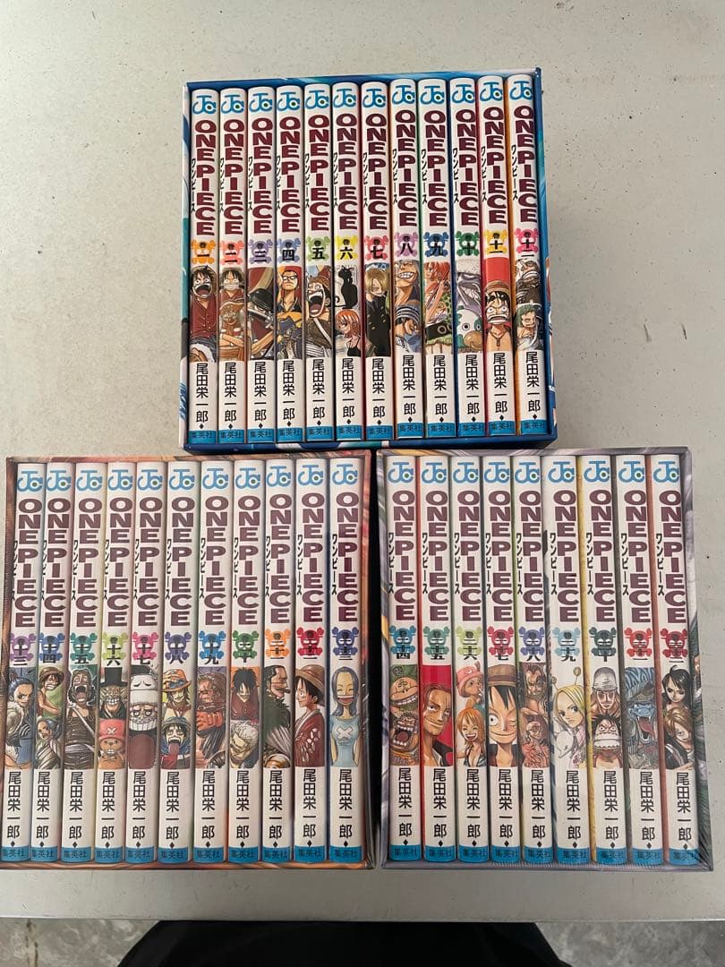 ワンピースBOX 1.2.3セット