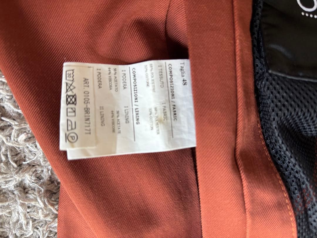 元値7.9万 Hevoイーヴォ OSTUNI テラコッタ 48ベルテッドコート