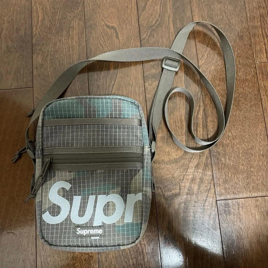 Supreme 迷彩 ショルダーバッグ