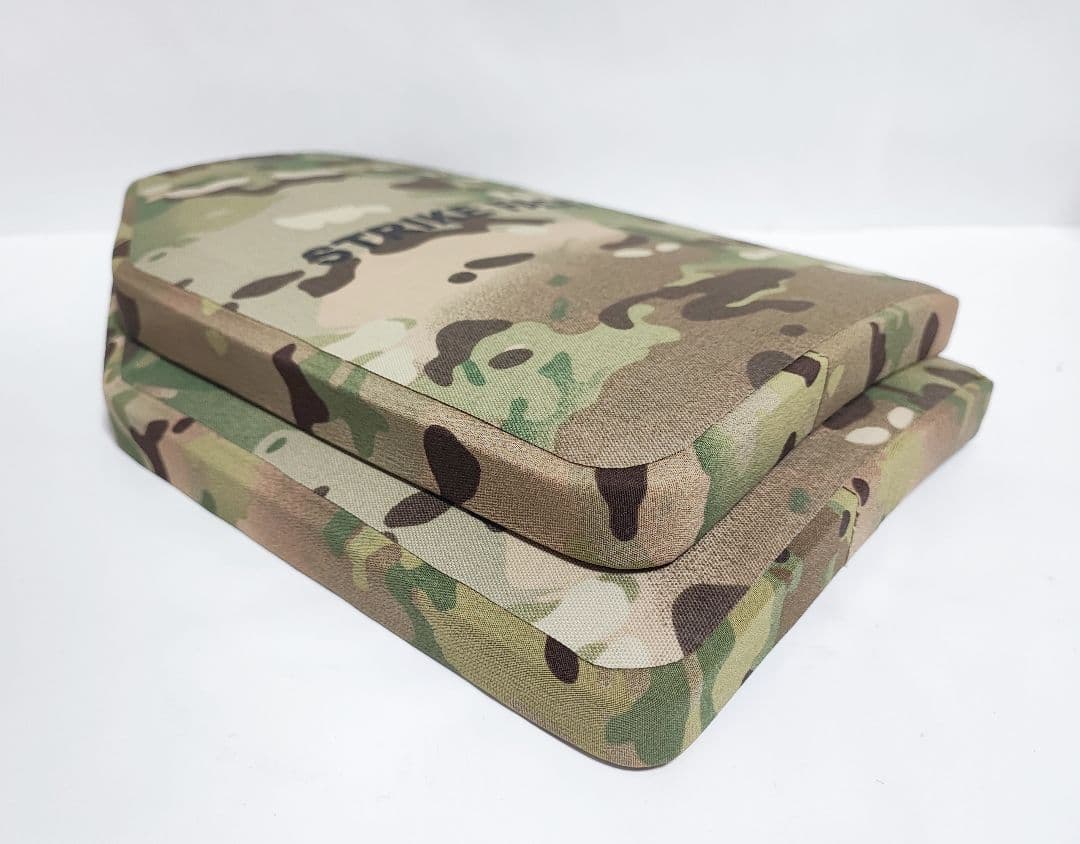 NIJ IV レベル４ 防弾プレート SAPI Sサイズ ２枚 マルチカム