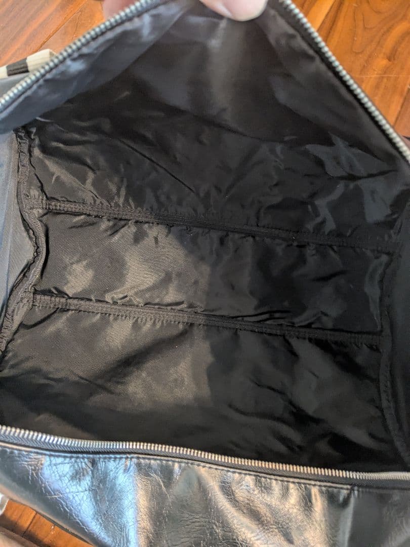 FRED PERRY ドラムバッグ 黒/黄ショルダーバッグ