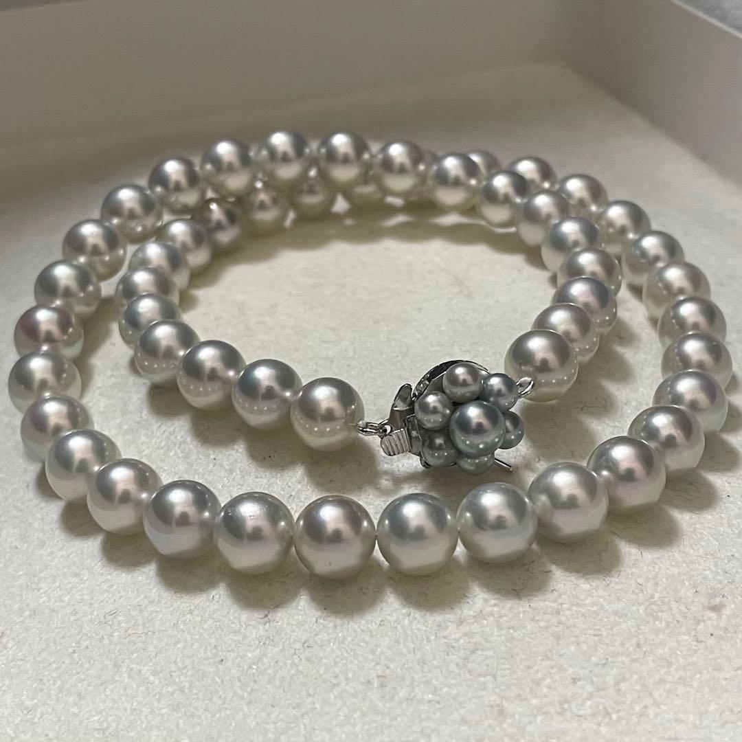 ヤスコ【田崎真珠✨セット】 あこや真珠 8.0 ネックレス イヤリング タ