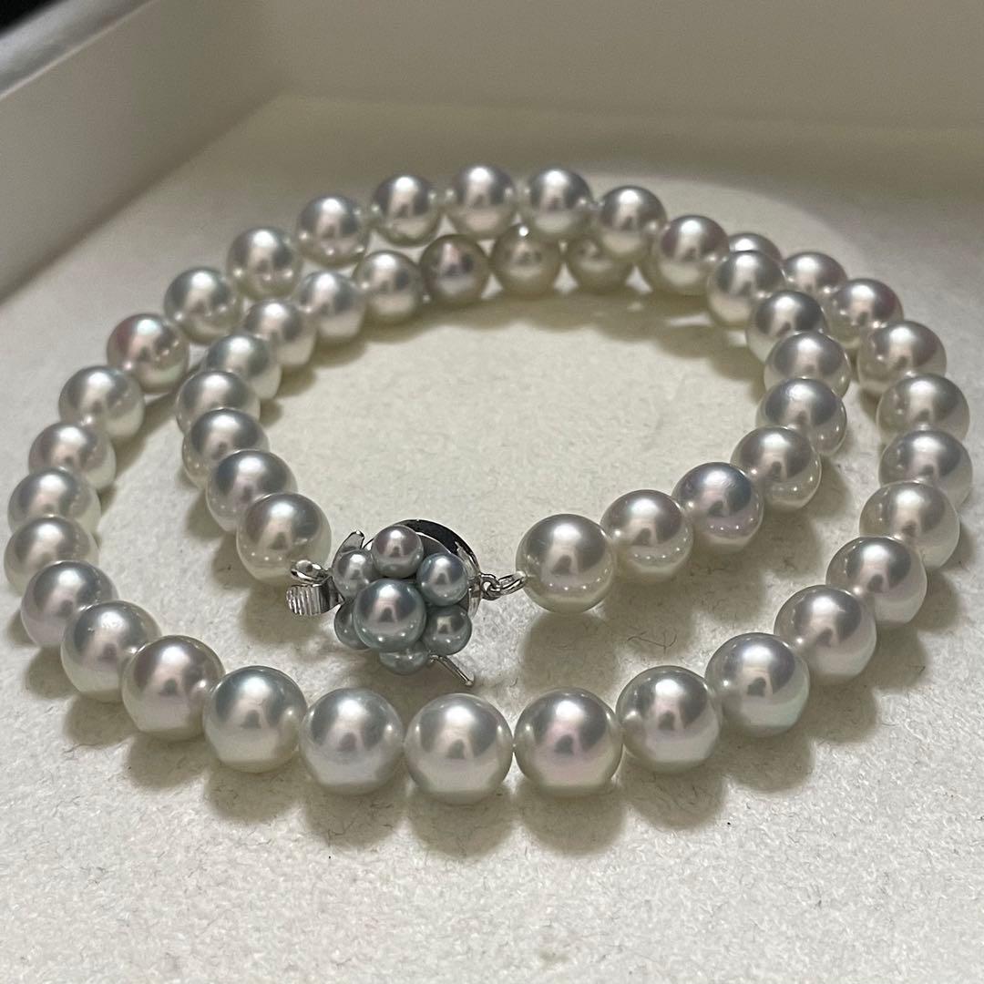 ヤスコ【田崎真珠✨セット】 あこや真珠 8.0 ネックレス イヤリング タ